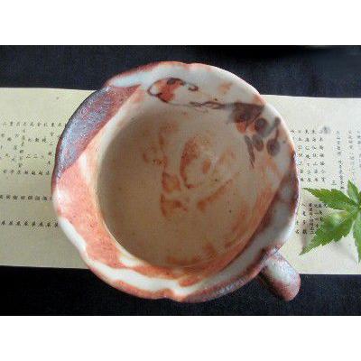 未使用　織部▪️志野▪️玉山保夫窯▫️玉置保夫 作家物 玉山窯 玉置保夫 織部 志野 汲出茶碗 5客セット 美濃焼
