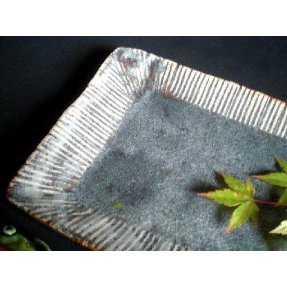 長角皿 鼠志野 長方皿 (一皿) 玉山窯 玉置保夫 (監修) G-87 : 織部の器