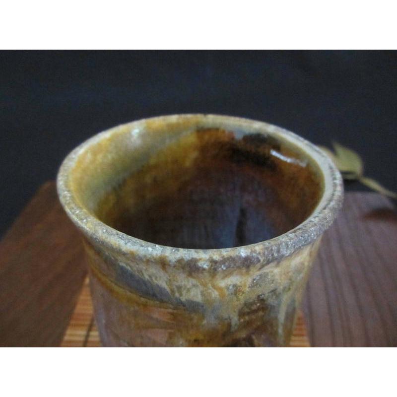 湯呑み 窯変 粉引 湯呑 (共箱) 浜田敦士 HAA-036の画像