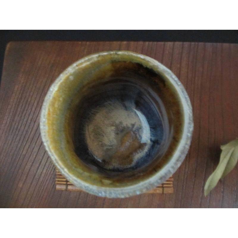 湯呑み 窯変 粉引 湯呑 (共箱) 浜田敦士 HAA-036の画像