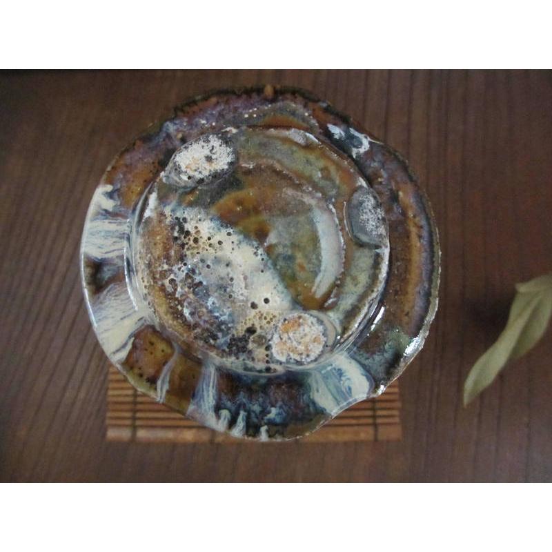 湯呑み 窯変 粉引 湯呑 (共箱) 浜田敦士 HAA-036の画像