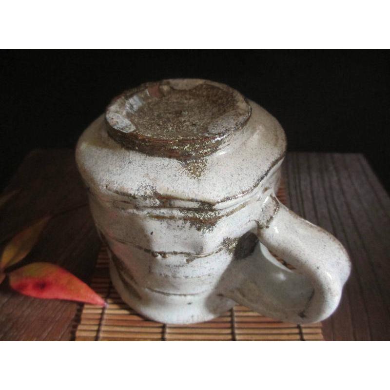 マグカップ 窯変 粉引 マグカップ (貼箱) 浜田敦士 HAA-042の画像