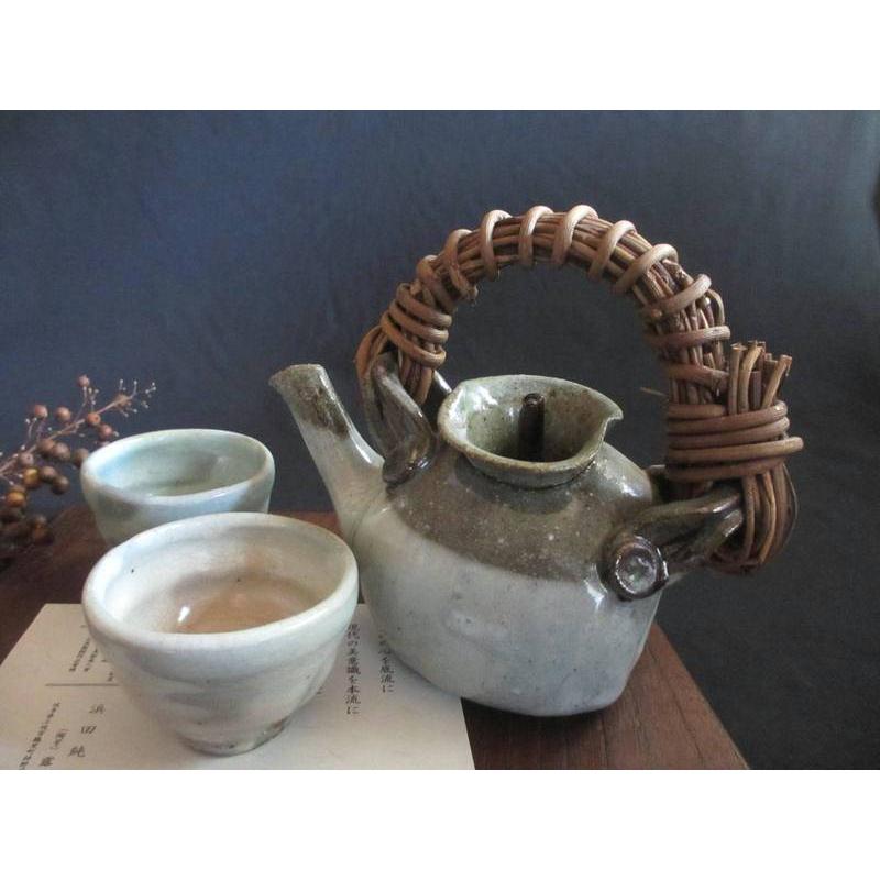 酒器 粉引 冷酒 注ぎ揃い 浜田純理 HAS-003の画像