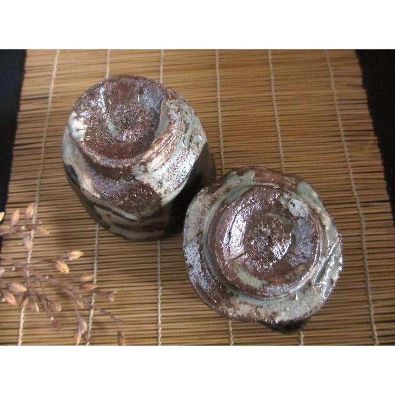 酒器 ぐい呑み 黒織部 窯変 片口 酒器揃 浜田純理 HAS-004b 酒器 ぐい呑み 黒織部 窯変 片口 酒器揃 浜田純理 HAS-004b