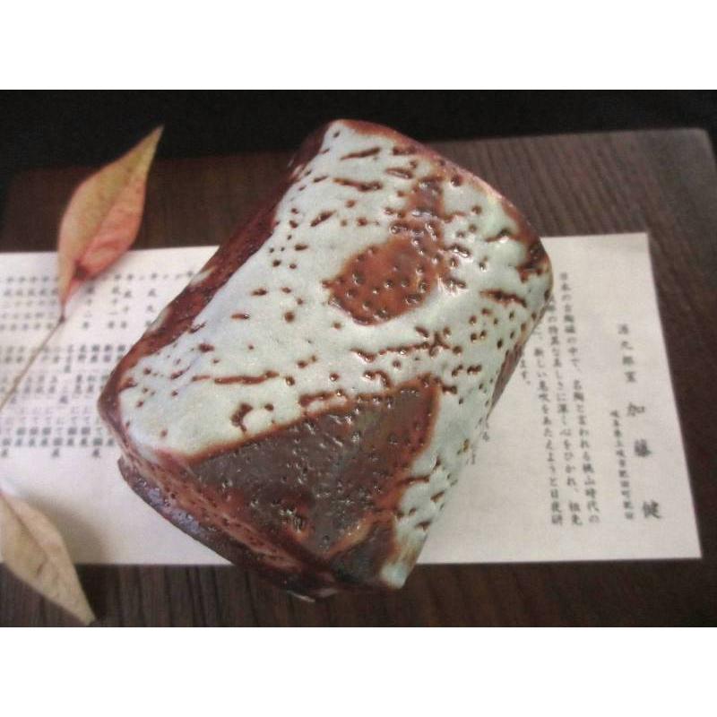 湯呑み 赤志野 波紋 源九郎窯・加藤健 KA-1020 : 織部の器 千瓢 湯呑み 赤志野 波紋 源九郎窯・加藤健 KA-1020 : 織部の器 千瓢