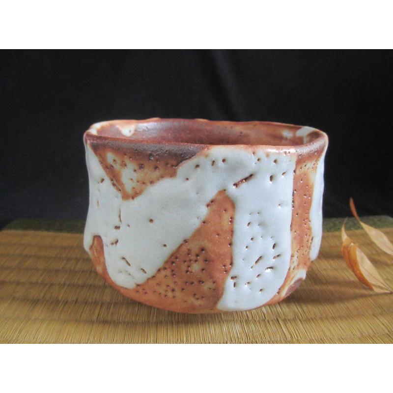 抹茶碗 赤志野 茶碗（共箱） 源九郎窯 加藤健 KA-1040の画像