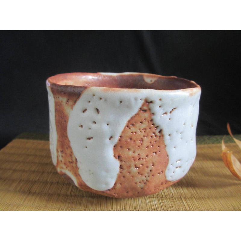 抹茶碗 赤志野 茶碗（共箱） 源九郎窯 加藤健 KA-1040の画像