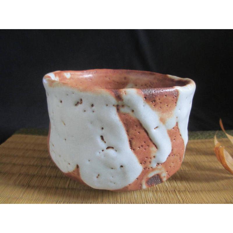 抹茶碗 赤志野 茶碗（共箱） 源九郎窯 加藤健 KA-1040の画像