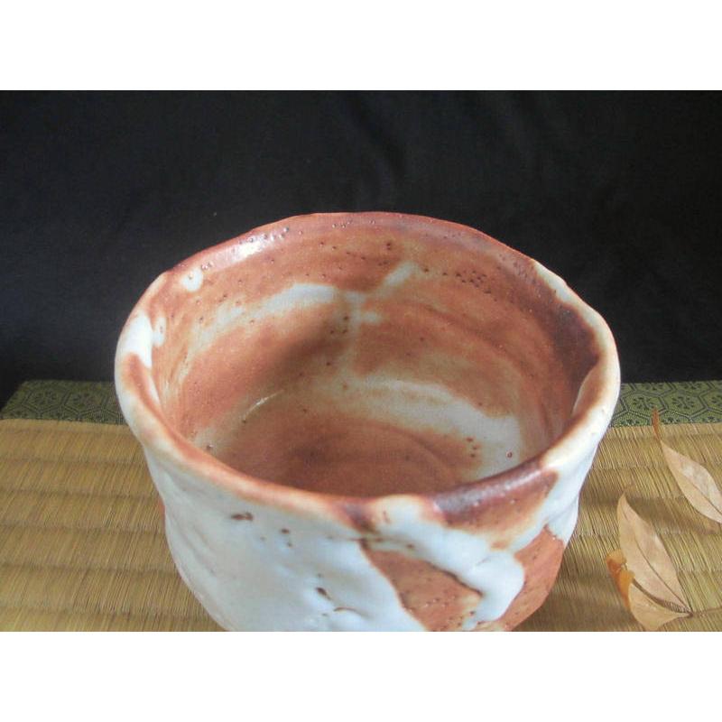 抹茶碗 赤志野 茶碗（共箱） 源九郎窯 加藤健 KA-1040の画像