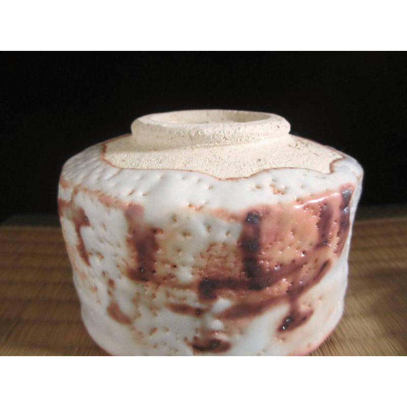 抹茶碗 志野 橋姫紋 茶碗 源九郎窯・加藤健 KA-105の画像