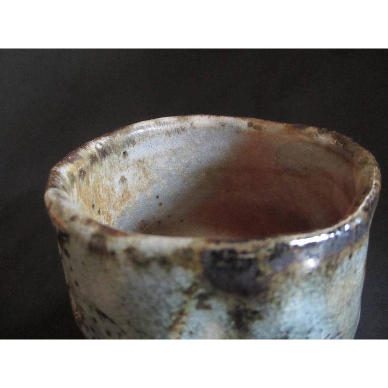 茶碗 灰被 鼠志野 茶碗 （共箱） 源九郎窯 加藤健 KA-109の画像