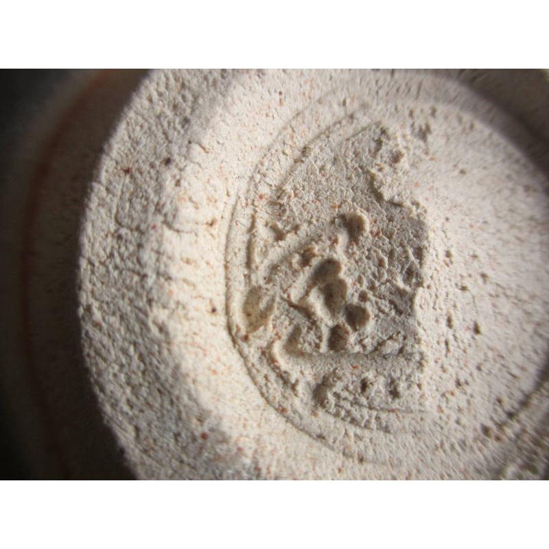 抹茶碗 鼠志野 茶碗 (赤富士) 源九郎窯・加藤健 KA-214の画像