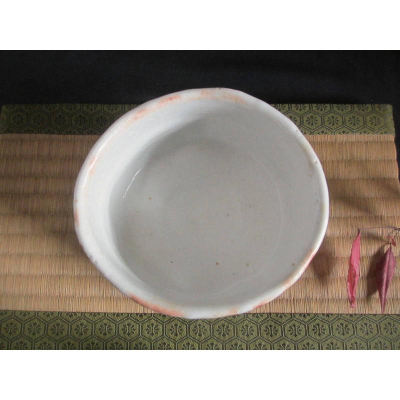 抹茶碗 志野 垣根紋 茶碗（共箱） 源九郎窯・加藤健 KA-244の画像