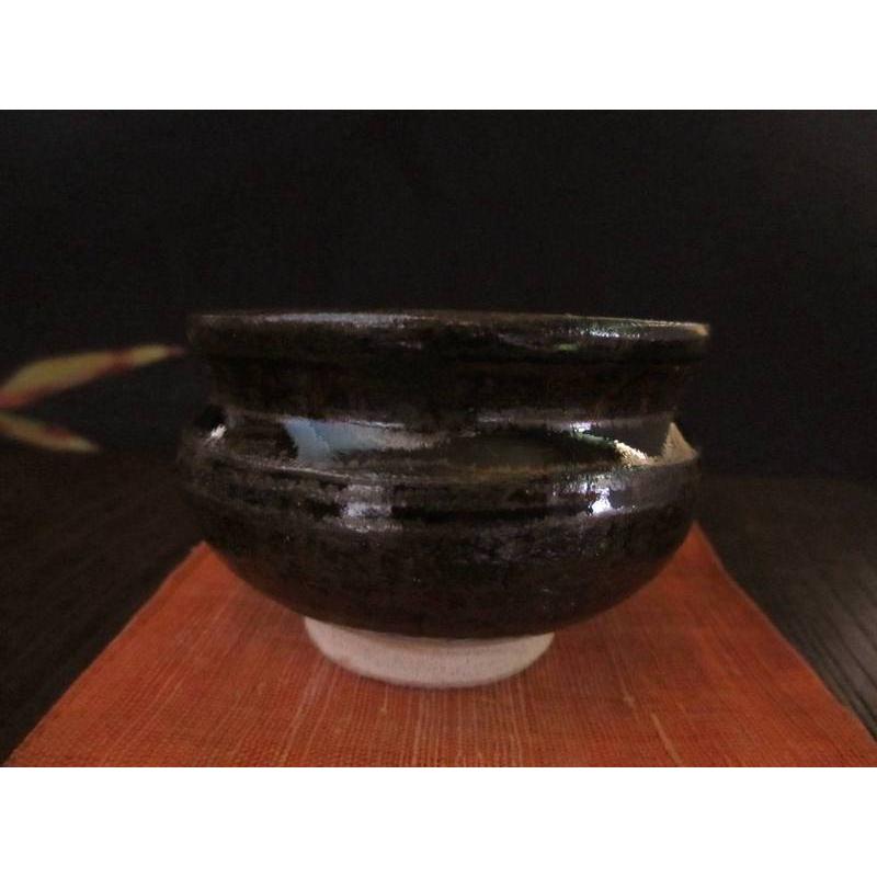 ぐい呑み 鉄釉 ぐい呑 玉樹窯 三宅紀保 MY-355の画像