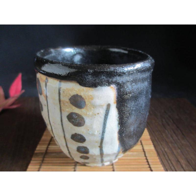 早蕨窯 佐藤和次 ぐい呑み (1)Ss06 美濃焼 酒器 早蕨窯 佐藤和次 造