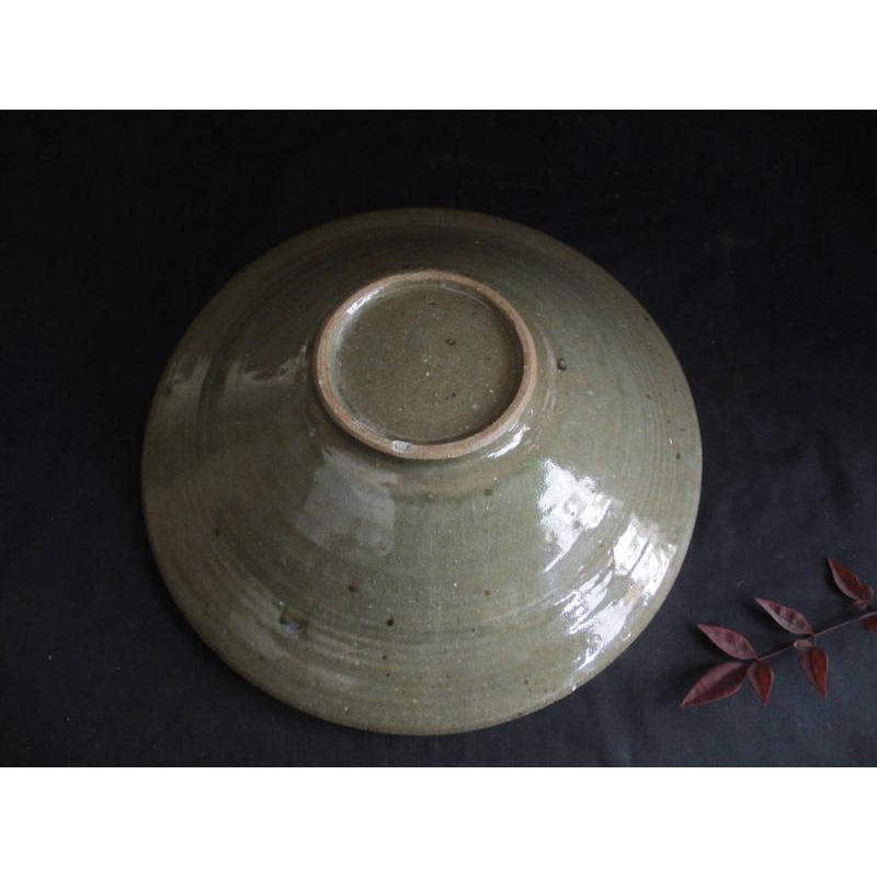 大鉢 貝灰釉 尺一寸 大鉢 (貼箱入) 角田武之作 TU-315の画像