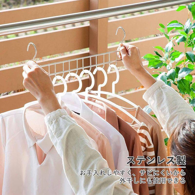 クラシッククラシック下村企販 ハンガー 6連 物干し 2本組 日本製