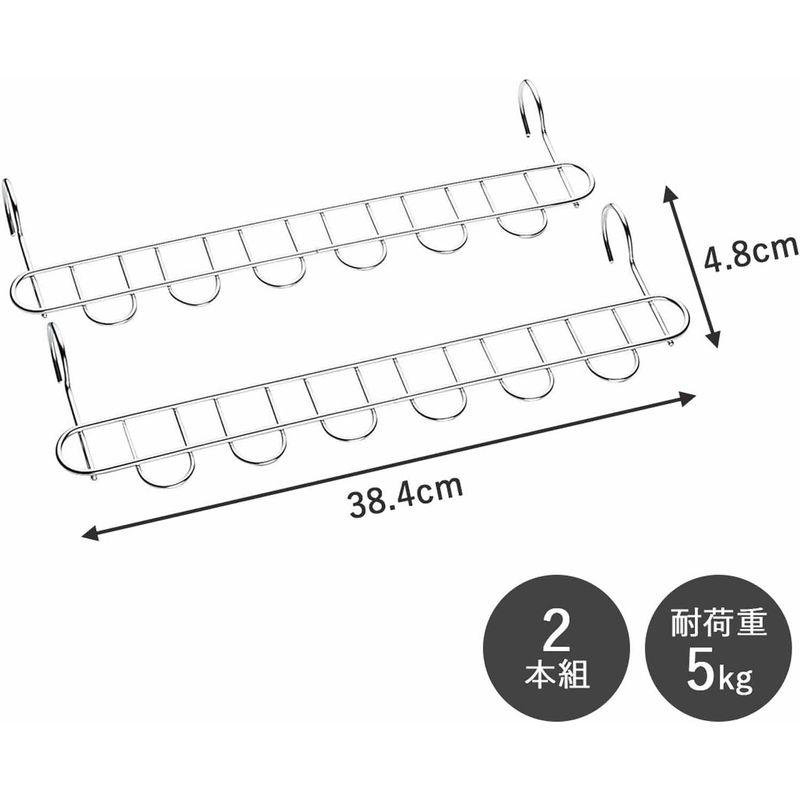 クラシッククラシック下村企販 ハンガー 6連 物干し 2本組 日本製