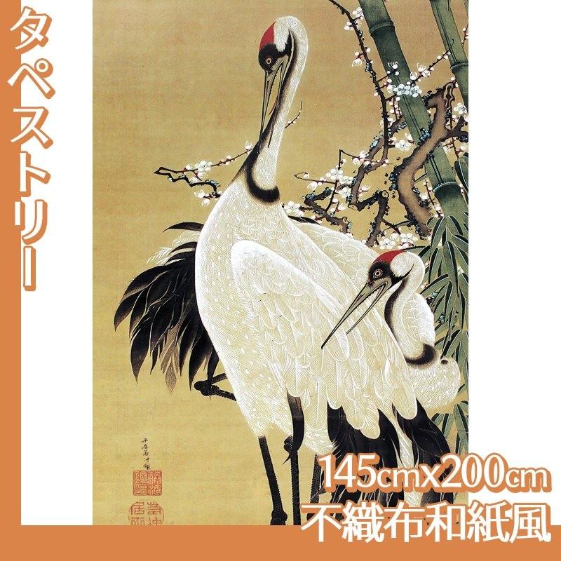 タペストリー145cm 0cm 伊藤若冲 No 21 40 不織布和紙風 Jakt0000ta14fw 2 Orieoriginal 通販 Yahoo ショッピング