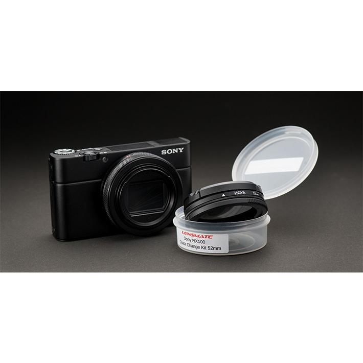 レンズメイト SONY RX100M6/M7専用クイックチェンジフィルター レンズメイト SONY RX100M6/M7専用クイックチェンジフィルター