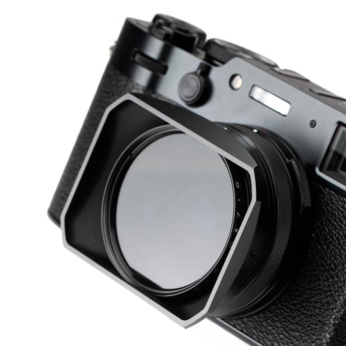 スクエアフード FUJIFILM X100シリーズ専用 角型フード Model V Wide