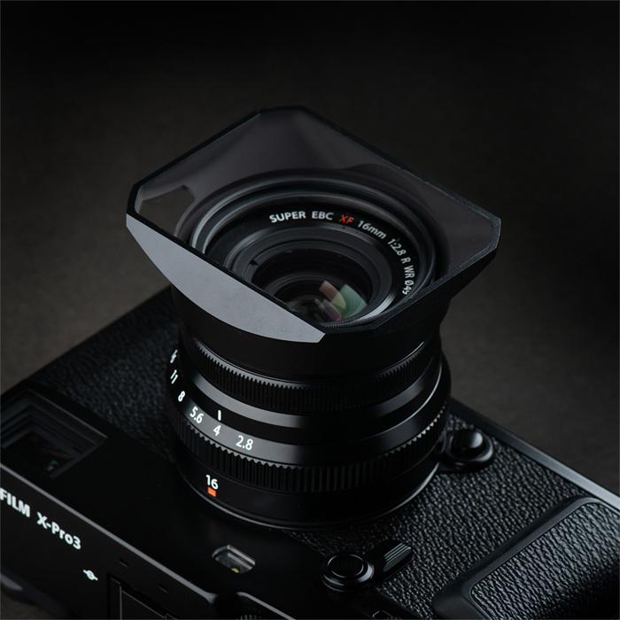 スクエアフード FUJIFILM XF16mm f2.8 R WR専用 角型アルミフード｜oriental-hobbies｜03