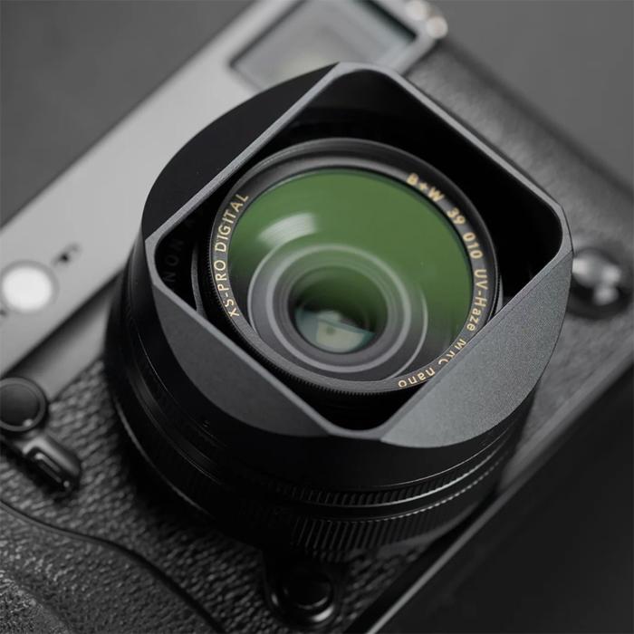 SQUAREHOOD｜スクエアフード｜FUJIFILM XF27mmF2.8 / R WR専用フード