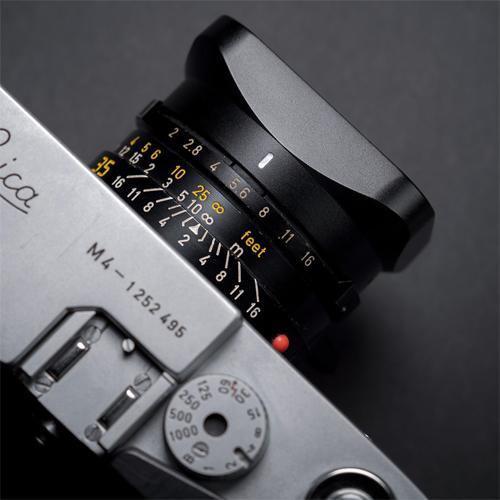 SQUAREHOOD スクエアフード | Leica Summicron-m 35mm 4th Pre-ASPH用 アルミフード｜宅配便送料込の画像