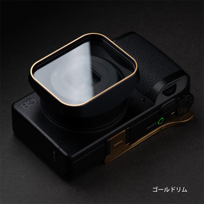 SQUAREHOOD｜スクエアフード｜RICOH GR III、IIIX専用アルミフード