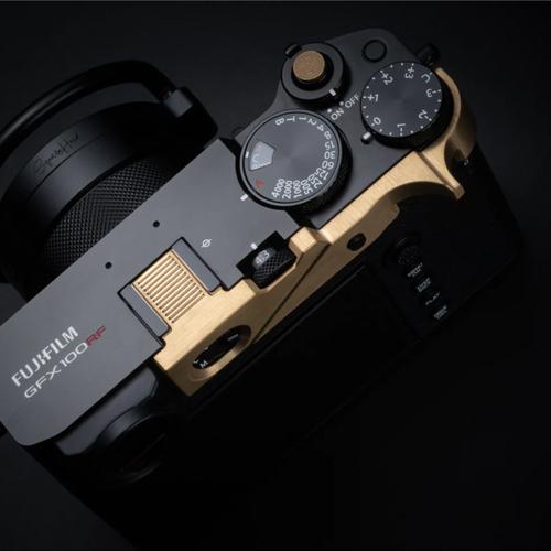 スクエアフード FUJIFILM GFX100RF専用 サムグリップ : オリエンタル