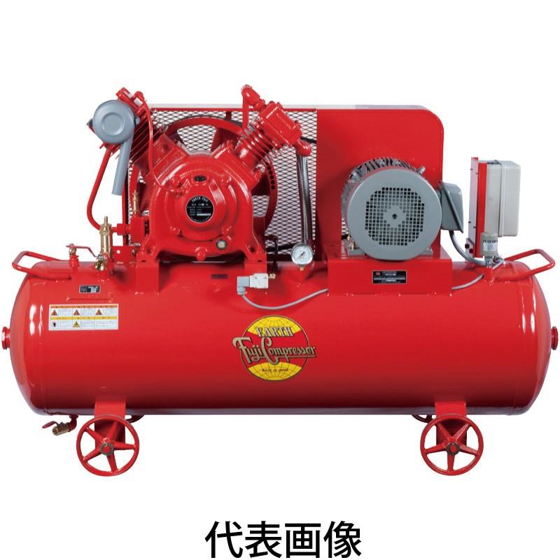 [メーカー直送・代引き不可品]富士コンプレッサー /2段圧縮コンプレッサー 7HP(5.5Kw) W-B-55P