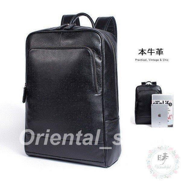 本革 通勤 厳選牛革 レザー パソコン リュックサック ビジネスリュック 本革リュック メンズファッション ボックス型 メンズ レディース 通勤 機能性 旅行 コスパ 大容量 Pc 2331q4351 00 オリエンタルショッピング 2way パソコン 大感謝セール