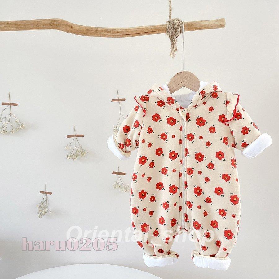 大特価 可愛い 赤ちゃん フード付き カバーオール 女の子 ベビー服 ロンパース 花柄 プレゼント 出産祝い 新生児 子供服 お出かけ服 新生児用 おしゃれ ソフト 長袖 ロンパース カバーオール サイズ 0 6m Www Naprehab Com