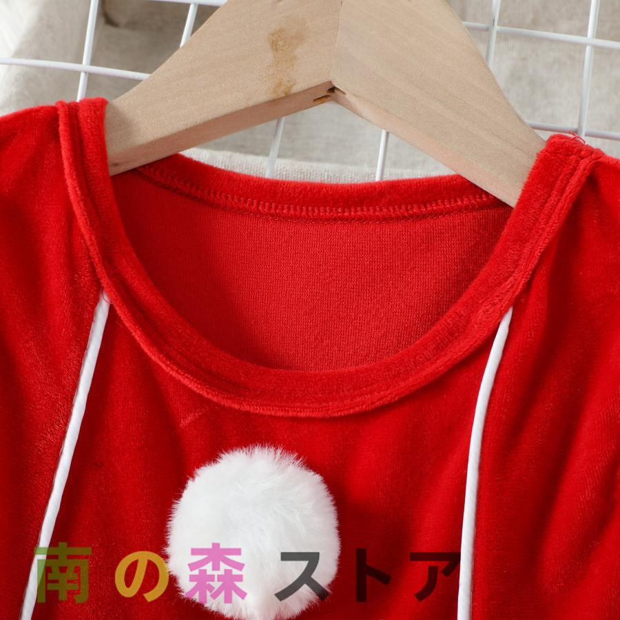 クリスマス 衣装 女の子 プリンセス 子供用 仮装 パーティー 子ども こども キッズ ドレス ショール 可愛い コスチューム サンタ ベビー イベント コスプレ｜oriental-shop｜08