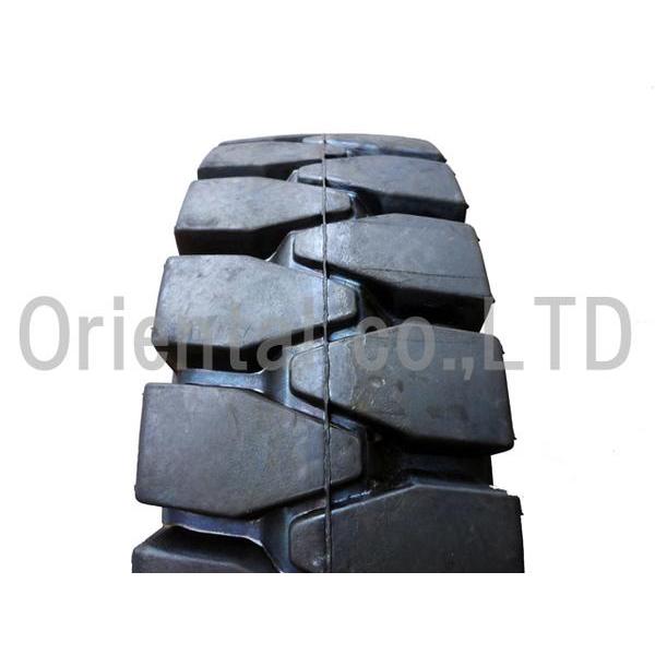 送料無料2本セットホイル付フォークリフトノーパンクタイヤ 5.00-8