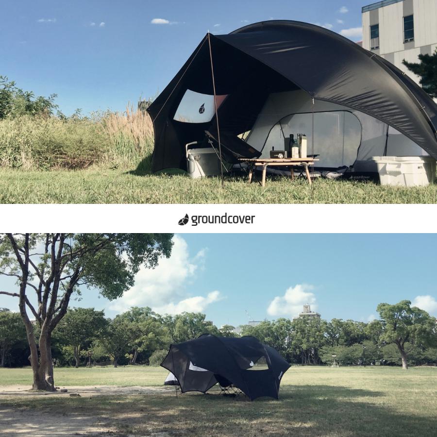 groundcover ROOF HOUSE ルーフ ハウス アウトドア テント ソロ デュオ