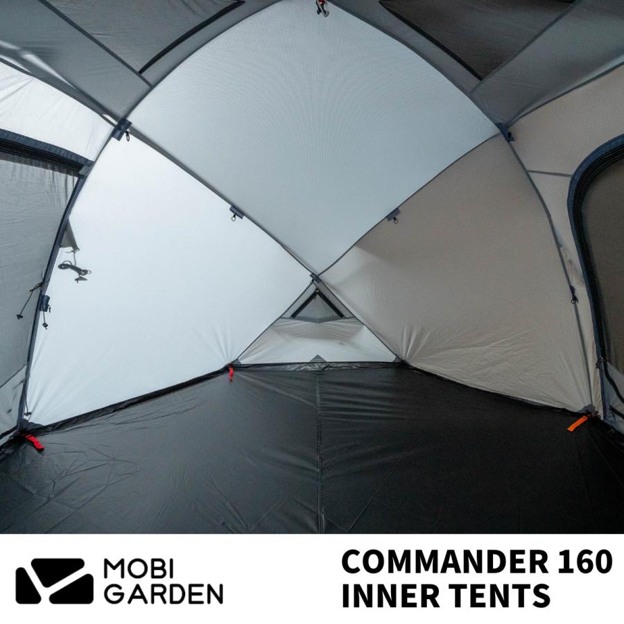 【OPTION】MOBI GARDEN モビ ガーデン COMMANDER 160 コマンダー 160 テント 専用 インナーテント｜orientaloutdoor｜03