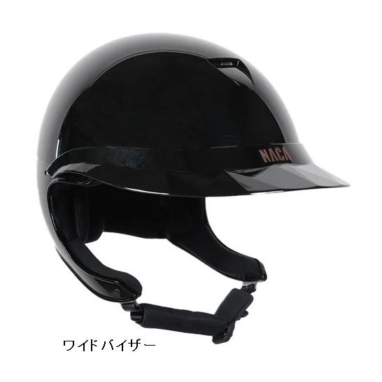 NACA -Comete XP - メタリックブラック＆ゴールド　/乗馬用ヘルメット_5