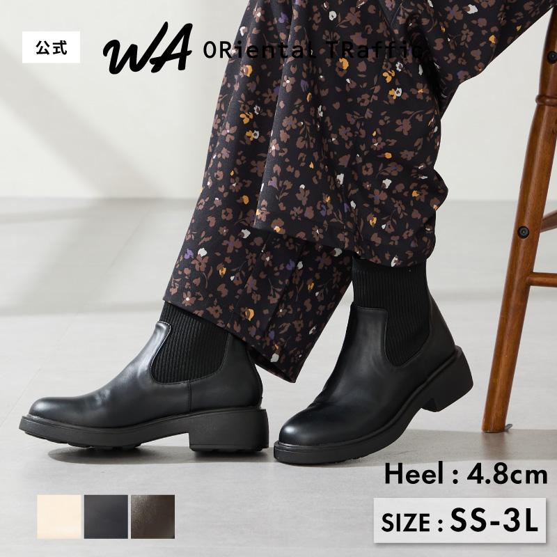 WA ORiental TRaffic ブーツ レディース ショートブーツ 厚底 軽量