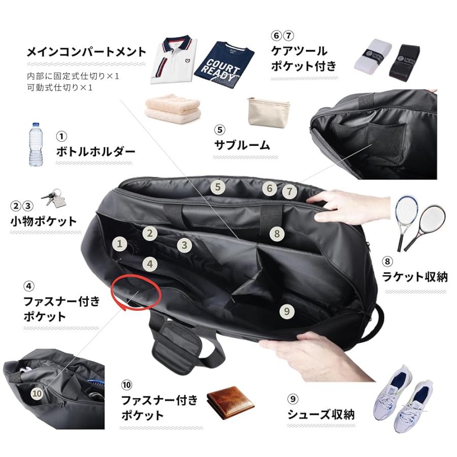 渡*敦様 【特別価格】オデッセイ　トーナメント・パック・ディスプレイ 日曜日限定P3倍』『ペイペイ祭りP3倍』Logical Tennis Data テニス