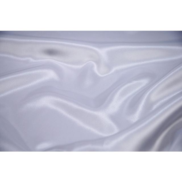 ポリエステル サテン 生地 はぎれ ホワイト(白)（晒） ドレス,服地  