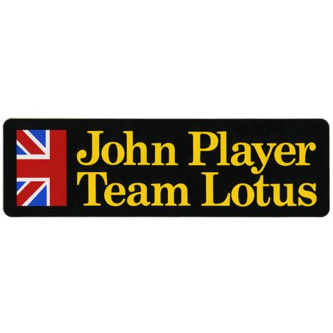 John Player Team Lotus ジョン・プレイヤー・チーム・ロータス・ロゴ・ステッカー｜oriflame