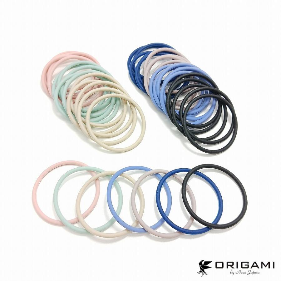 ヘアゴム No.64 ヘアゴム リングゴム ウォータープルーフゴム シリコーンタッチ 細 30