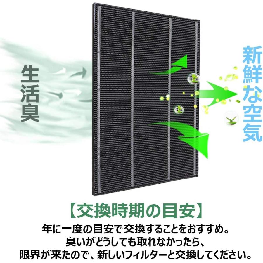 SHARP（シャープ） 2803370168 脱臭フィルターKC-A50 KC-450Y3 KC-45Y2