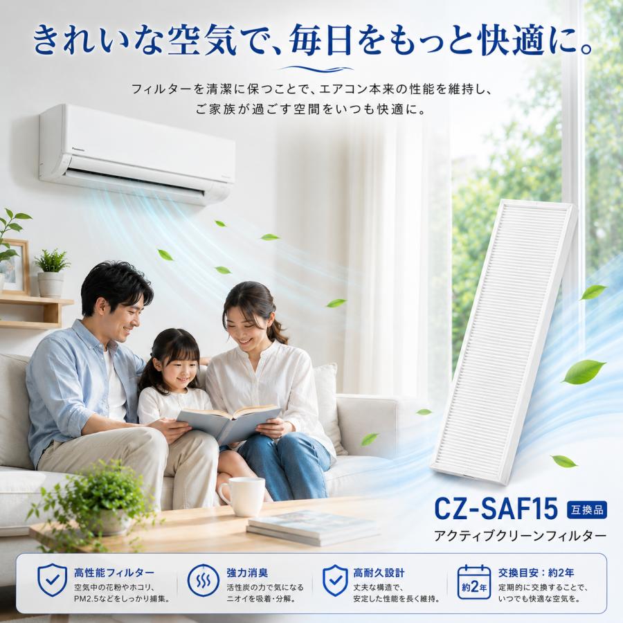 Panasonic（パナソニック） CZ-SAF15 1枚入り クリーンフィルター 交換
