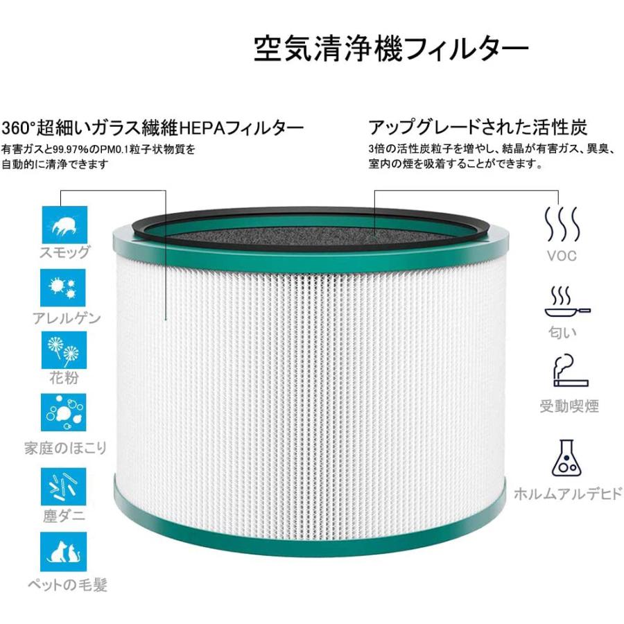 Dyson（ダイソン） Dyson HP03 HP02 HP01 HP00 DP03 DP01 空気清浄機能