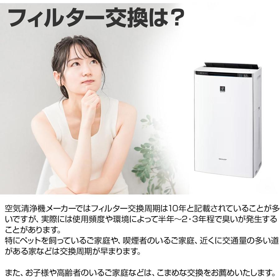 SHARP（シャープ） 集じんフィルター FZ-E75HF 脱臭フィルター FZ