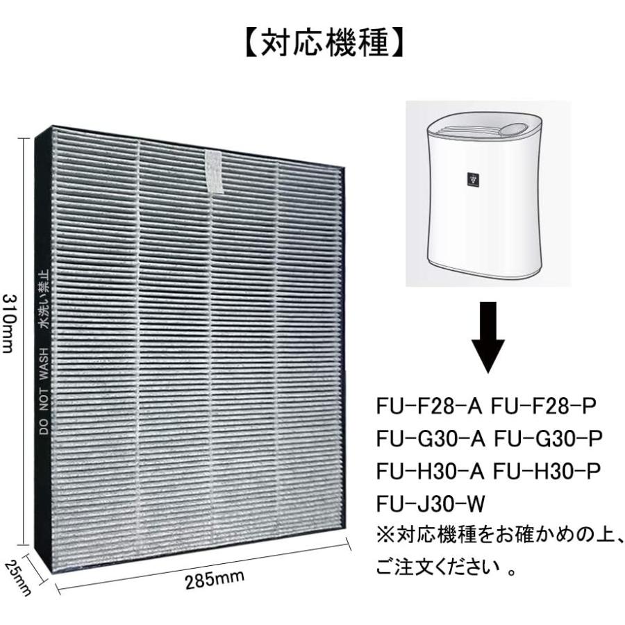 SHARP（シャープ） FZ-F28SF 集じん脱臭一体型フィルター FU-F28-A FU
