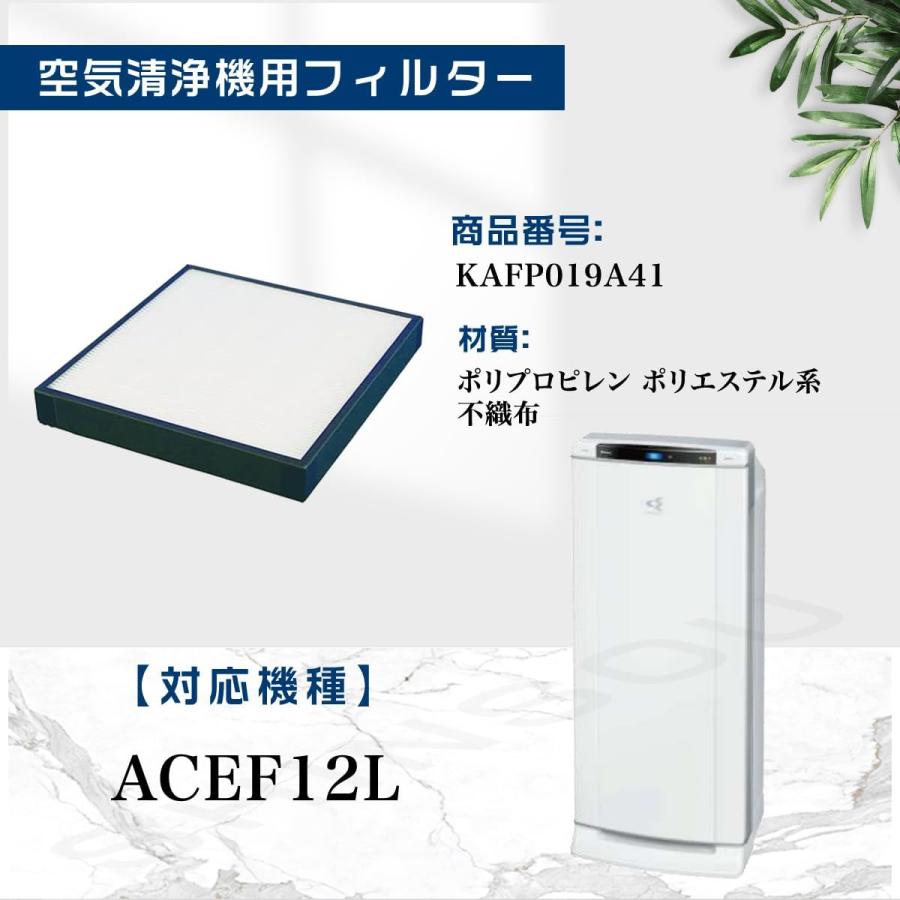 ダイキン（DAIKIN） KAFP019A41 空気清浄機フィルター ACEF12L用 高