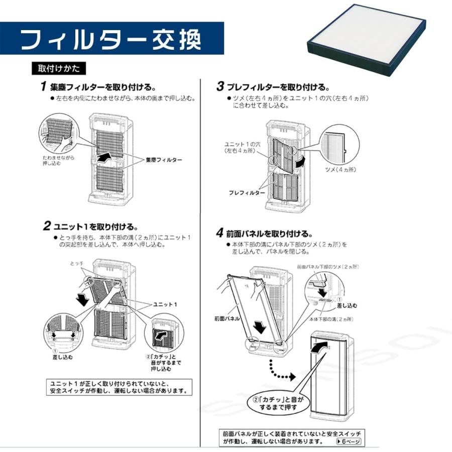ダイキン（DAIKIN） KAFP019A41 空気清浄機フィルター ACEF12L用 高